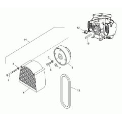 Clutch Assembly for Wacker Trowel