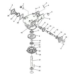 Gearbox Assembly for Wacker CT30ADT