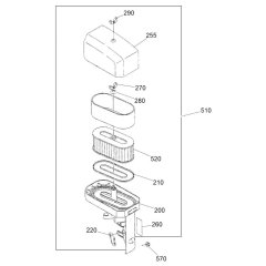 Air Cleaner Assembly for Wacker