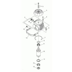 Motor Head Assembly for Wacker