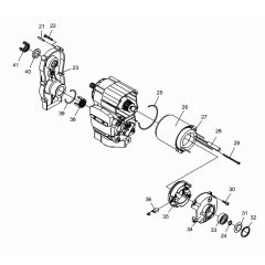 Motor Head Assembly - Wacker EH 27/127