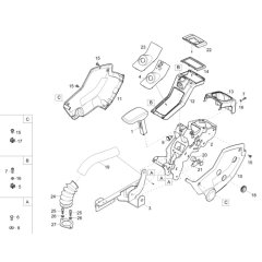 Control Lever Carrier Assembly