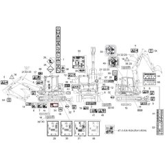 Wacker EZ80 Decals