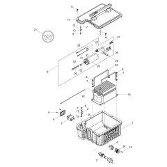 Ballast Assembly for Wacker LBV230/50
