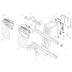 Light Assembly for Wacker LTE4K