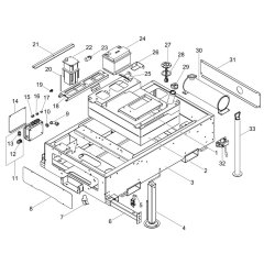 Skid Assembly for Wacker LTS8L