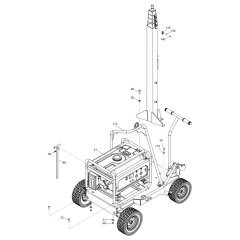 Generator Assembly for Wacker ML425