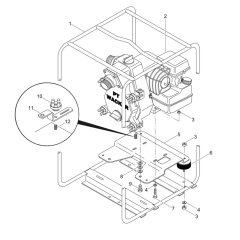 Frame Assembly for Wacker PT2B