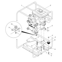 Frame Assembly for Wacker PT2R
