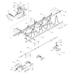 Wacker SE75 Truss Screed Assembly