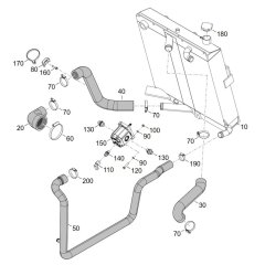 Combi-Cooler for Wacker TH412
