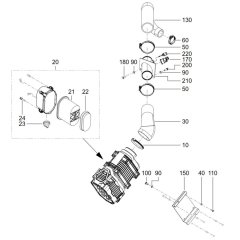 Air Cleaner for Wacker TH625