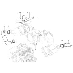 Exhaust System for Wacker TH730