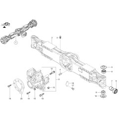 Axle Tube Assembly for TH735