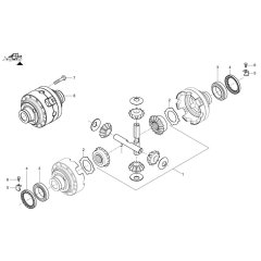 Rear Differential for TH735