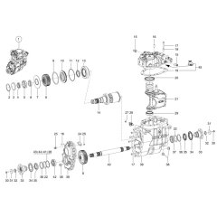 Gearbox Assembly for TH735