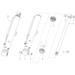 Lift Cylinder for Wacker TH740