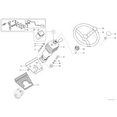 Steering Column for Wacker TH744