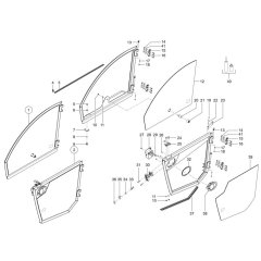 Door Assembly for Wacker TH750