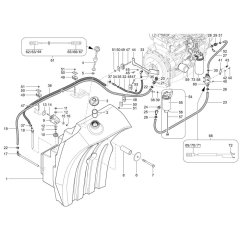 Fuel System for Wacker TH750