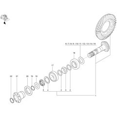 Angle Drive for Wacker TH750
