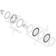 Brake Assembly for Wacker TH942