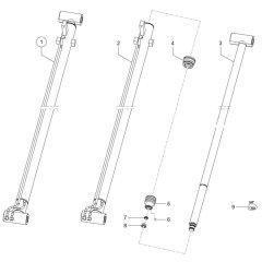 Extension Cylinder for Wacker TH942