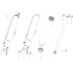 Lift Cylinder for Wacker TH955