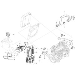 Air Cleaner for Wacker TH955