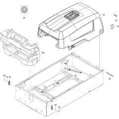 Bodywork Assembly for XAS 58 Kd