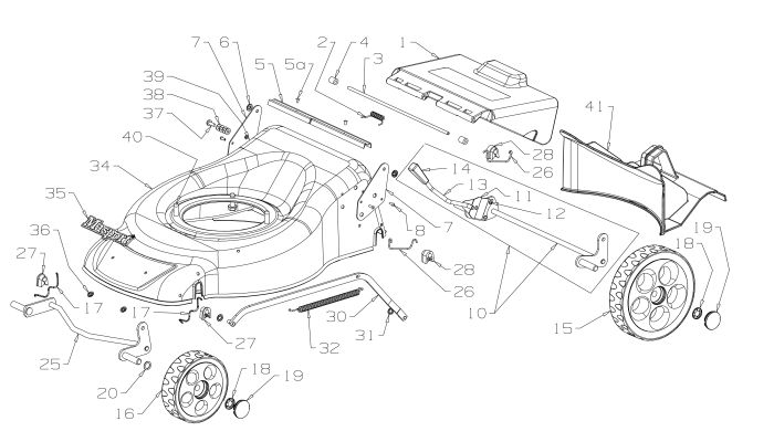 Deck Assembly for Masport 150ST
