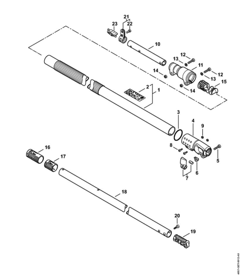 Drive Tube Assembly for Stihl HTA 85