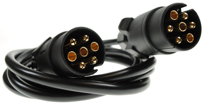 7 Pin 1.5m 7 Core Straight Connecting Lead