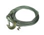 Hand Winch Steel Cable with Hook 6mm x 8m, 2400kg Break