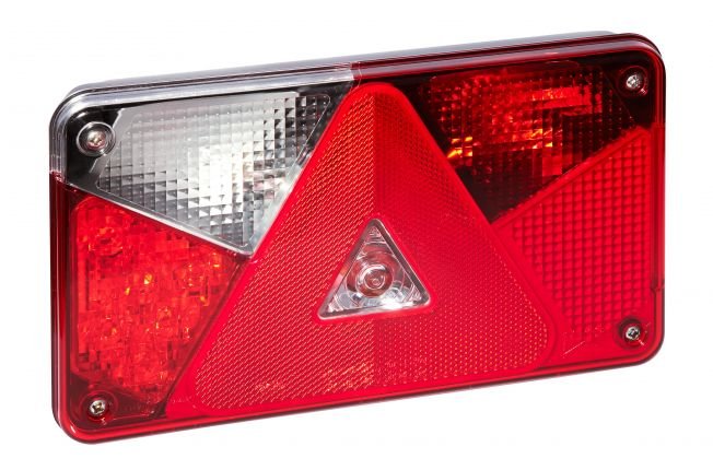 Aspock Multipoint V Rear Combination Lamp, Right Hand, 12V Bulb