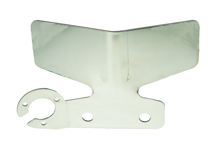 Single Socket Bumper Protector - Stainless Steel, 7/13-Pin Compatible