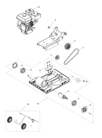 Vibration Plate Assembly