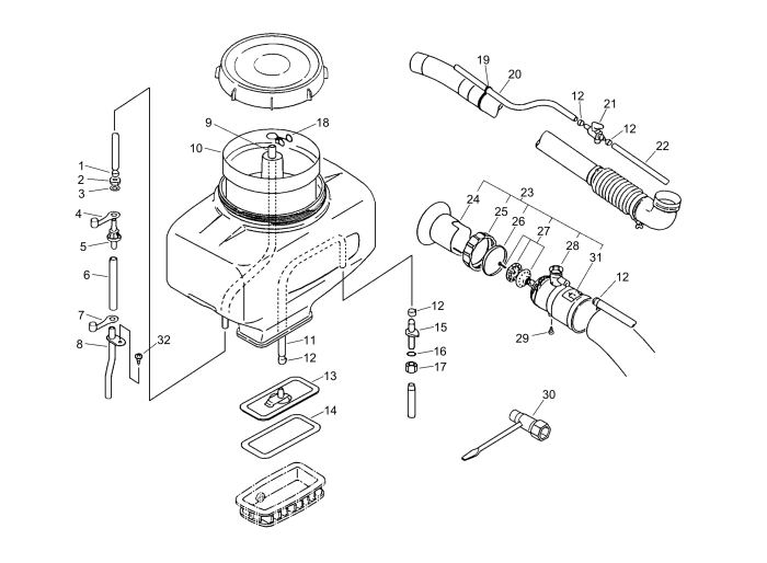 Mist Blower for ECHO DM-4610