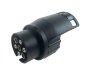 7-Pin 12N to 13-Pin Trailer/Caravan Adaptor, Plastic Mini Block