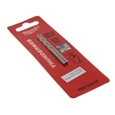 Milwaukee HSS-G Thunderweb Drill (DIN338) 3.0x61 -2 Pieces - OEM No. 4932352349