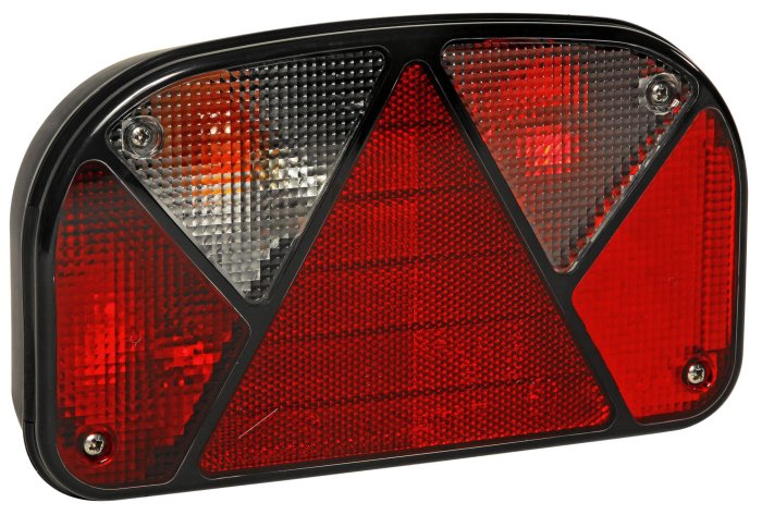 Aspock Multipoint II Bulb Rear Combination Lamp 12V LH Reverse