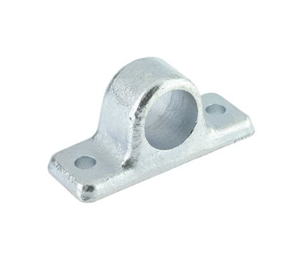 Tailboard Locking Bar Bracket, Bolt-On, Zinc Plated, For 25mm (1") Bar