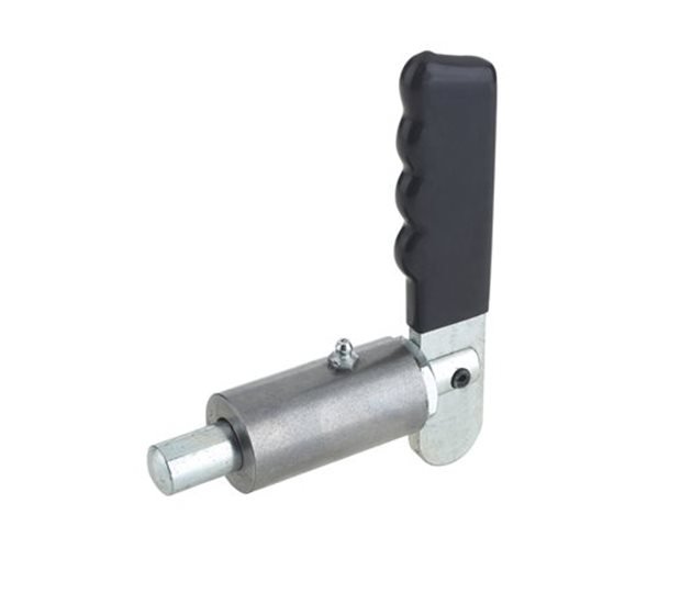 Heavy Duty Weld-On Shoot Bolt, 19mm Pin, 25mm Stroke, Self Colour