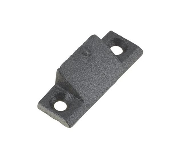 Slam Lock Striker Plate 51.7mm, Malleable Iron, Self Colour