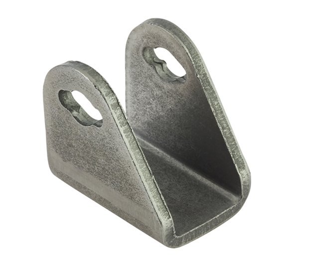 Tailboard Retaining Bracket, 25mm (1 in) Bar, Pressed Steel, Self Colour
