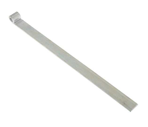 Tailboard Straight Strap Hinge Zinc Plated 460x30x6 mm, 12.5 mm Pin