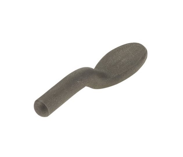 Tailboard Gudgeon Pin, Weld-On, Ø12.5 x 38 mm, Mild Steel, Self Colour