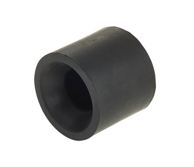 Female Door Retainer, Black Rubber, Ø7mm Fixing, 3-10kg Pull