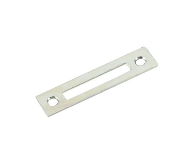 Budget Lock Striker Plate, Zinc Plated, 77 x 18 x 1.5 mm