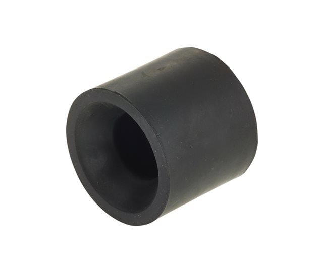 Female Rubber Door Retainer, M6 Tapped, 40mm, 3-10kg Pull, Black